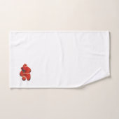 Aquarellmalerei Aquarell Badetuch Set (Handtuch)