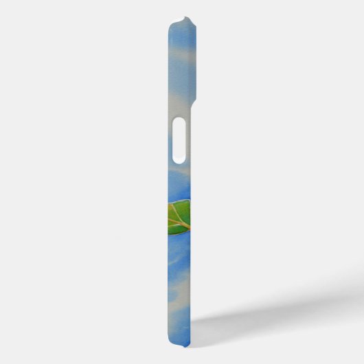 Aquarellmalerei auf Blaubeere Case-Mate iPhone Hülle (Rückseite / Rechts)