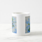 Aquarellmalerei auf Blaubeere Kaffeetasse (Mittel)