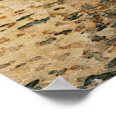 Aquarellmalerei auf dem Canale Grande, Venedig Poster (Ecke)