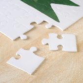 Aquarellmalerei auf einem Basset-Hund auf einem Pu Puzzle (Seite)