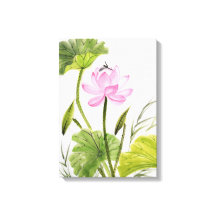 Aquarellmalerei auf Lotus Blume 2