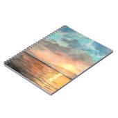 Aquarellmalerei auf Notebook Notizblock (Linke Seite)