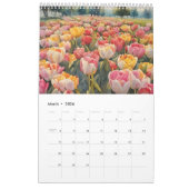 Aquarellmalerei auf Tulip 1 Kalender (Mär 2026)