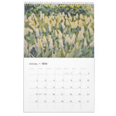 Aquarellmalerei auf Tulip 1 Kalender (Jan 2026)