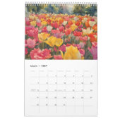 Aquarellmalerei auf Tulipen 5 Kalender (Mär 2027)