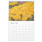 Aquarellmalerei auf Tulipen 5 Kalender (Feb 2026)