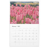 Aquarellmalerei auf Tulips 2 Kalender (Feb 2027)