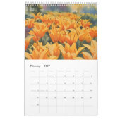 Aquarellmalerei auf Tulips 7 Kalender (Feb 2027)