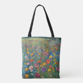 Aquarellmalerei auf Wildblume Tasche (Rückseite)