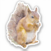 Aquarellmalerei Aufkleber (Vorderseite)