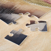 Aquarellmalerei Berglandschaft Puzzle (Seite)