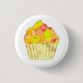 Aquarellmalerei Button (Vorderseite)