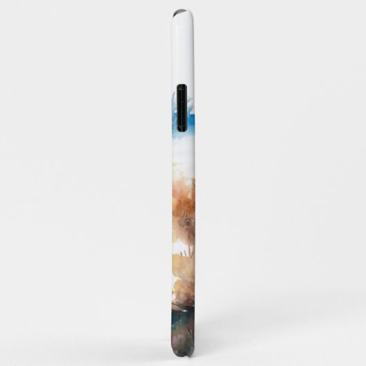 Aquarellmalerei Case-Mate iPhone Hülle (Hinten/Rechts)