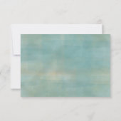 Aquarellmalerei Dankeskarte (Rückseite)