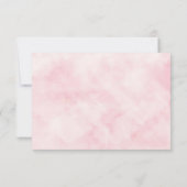 Aquarellmalerei Dankeskarte (Rückseite)