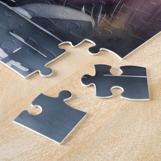 Aquarellmalerei der Elche Puzzle (Seite)