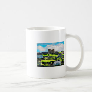 Aquarellmalerei der Landschaft von Inishmore Kaffeetasse
