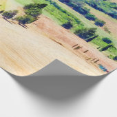 Aquarellmalerei der Toskana #2 Geschenkpapier (Ecke)