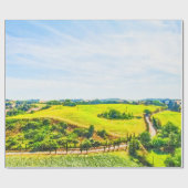 Aquarellmalerei der Toskana #3 Geschenkpapier (Flach)