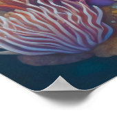 Aquarellmalerei Fische aus farbenfrohen Riffen 3:2 Poster (Ecke)