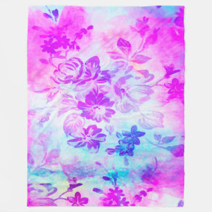 Aquarellmalerei Fleecedecke