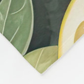 Aquarellmalerei Fleecedecke (Ecke)