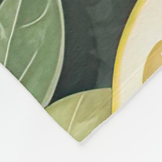 Aquarellmalerei Fleecedecke (Ecke)