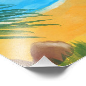 Aquarellmalerei Fotodruck (Ecke)