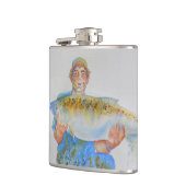 Aquarellmalerei für Fischer Flachmann (Links)