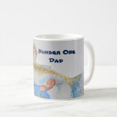 Aquarellmalerei für Fischer Kaffeetasse (VorderseiteRechts)