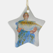 Aquarellmalerei für Fischer Keramikornament (Rechts)