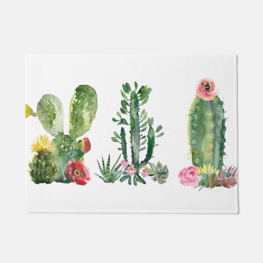 Aquarellmalerei Fußmatte (Vorderseite)