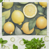 Aquarellmalerei Geschirrtuch (Gefaltet)