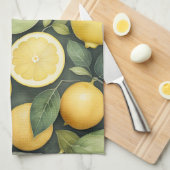 Aquarellmalerei Geschirrtuch (Viertel Falte)