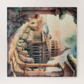 Aquarellmalerei im antiken Rom Puzzle (Horizontal)