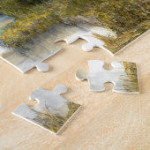 Aquarellmalerei im Herbstteich Puzzle (Seite)