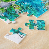 Aquarellmalerei in Rio de Janeiro Puzzle (Seite)