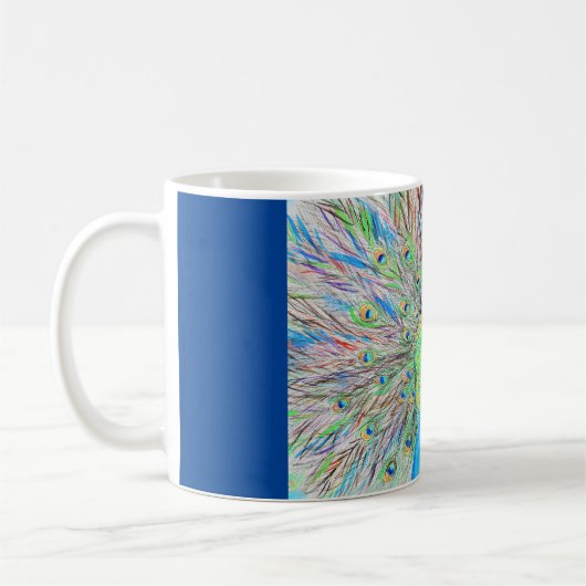 Aquarellmalerei Kaffeetasse (Links)