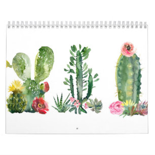 Aquarellmalerei Kalender