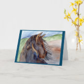 Aquarellmalerei Karte (Gelbe Blume)