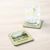 Aquarellmalerei Landschaftsbild Buttermere Getränkeuntersetzer (Rechte Seite)