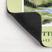Aquarellmalerei Landschaftsbild Buttermere Mousepad (Ecke)