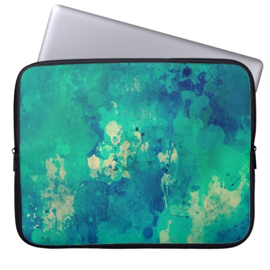Aquarellmalerei Laptopschutzhülle (Vorderseite)