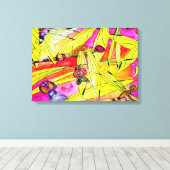 Aquarellmalerei Leinwanddruck (Insitu (Holzboden))