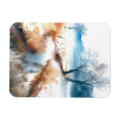 Aquarellmalerei Magnet (Horizontal)