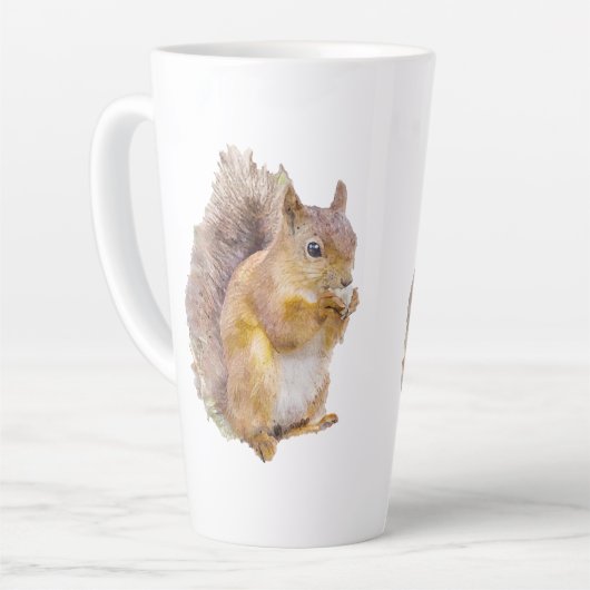 Aquarellmalerei Milchtasse (Linke Ecke)