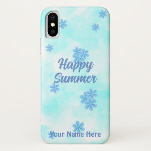 Aquarellmalerei mit blühender Handmalerei Case-Mate iPhone Hülle