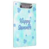 Aquarellmalerei mit blühender Handmalerei Klemmbrett (Rechts)