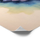 Aquarellmalerei mit Fee Poster (Ecke)